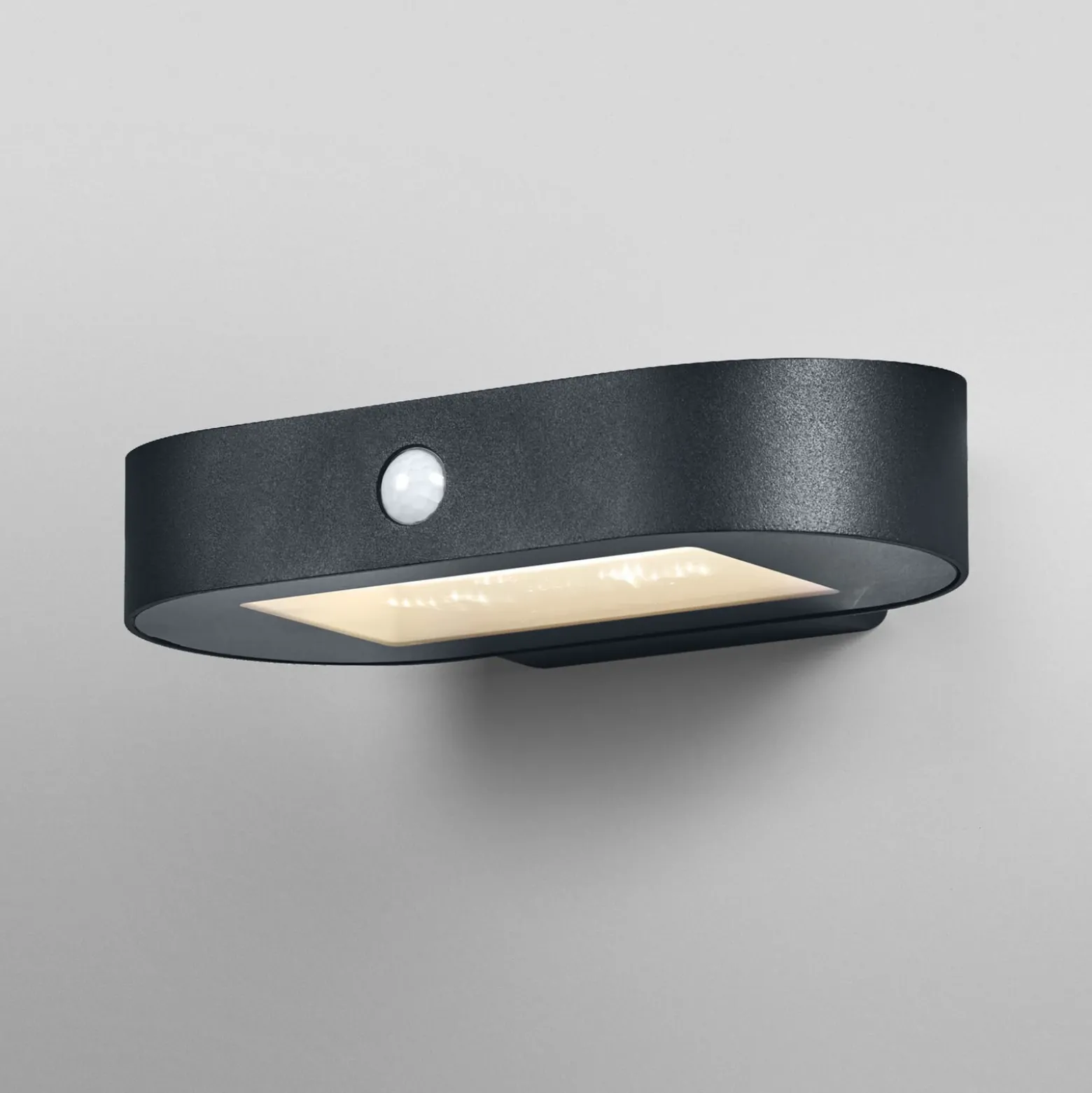 OSRAM LED-Sensor-Aplique de Pared ENDURA STYLE SOLAR OVAL 20 cm 830