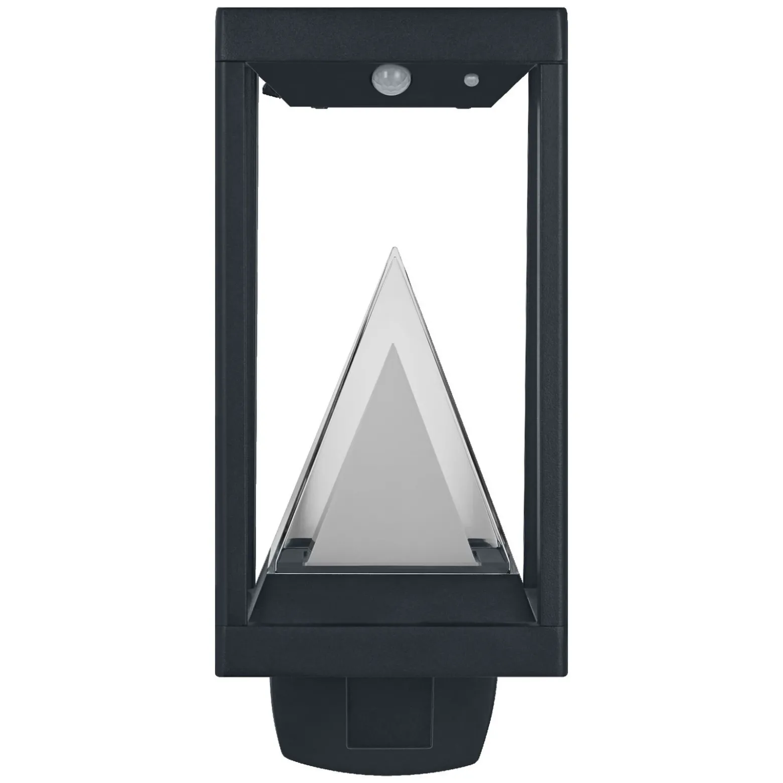 OSRAM SMART+ Aplique LED para exterior solar ALPS, negro Sensor