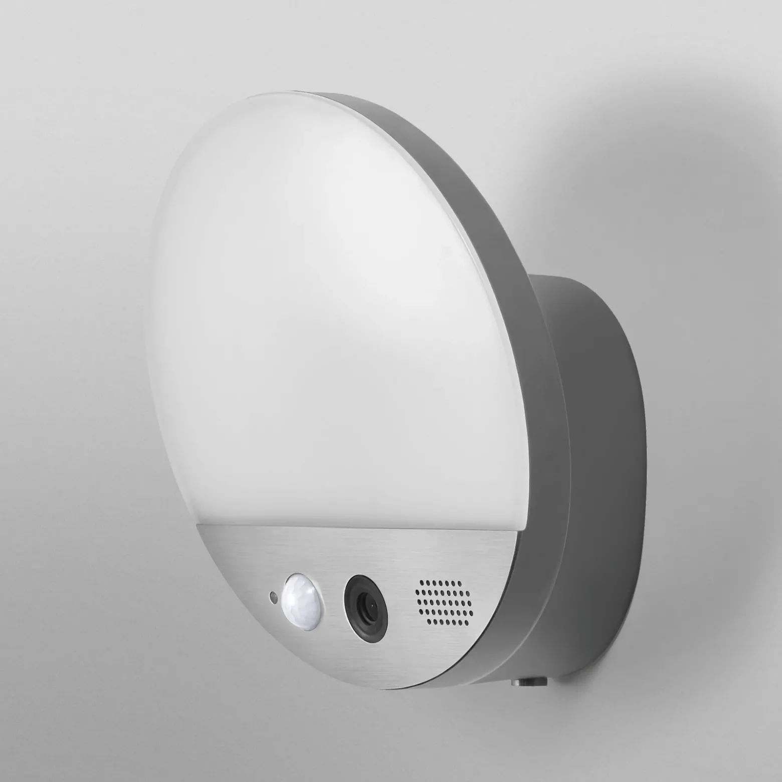 OSRAM SMART+ Aplique WiFi para exterior ROUND, cámara, sensor, gris