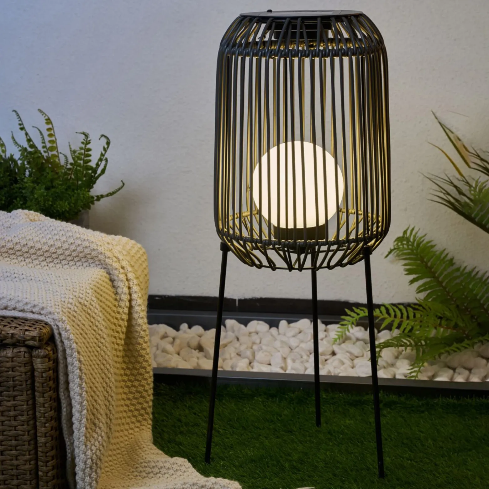 Pauleen Sunshine Coziness lámpara de pie solar LED