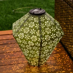 Pauleen Sunshine Flower lámpara solar LED verde
