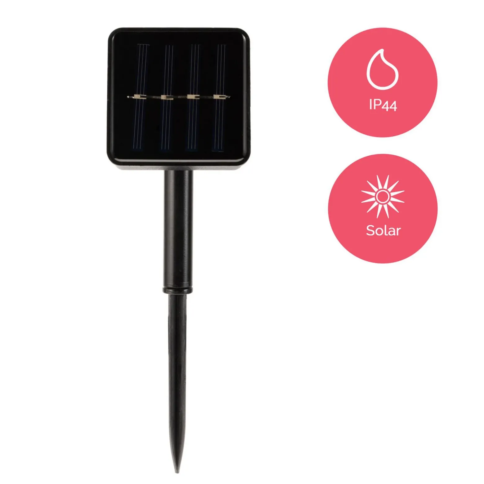 Pauleen Sunshine GlamourSolar cadena luces, plata