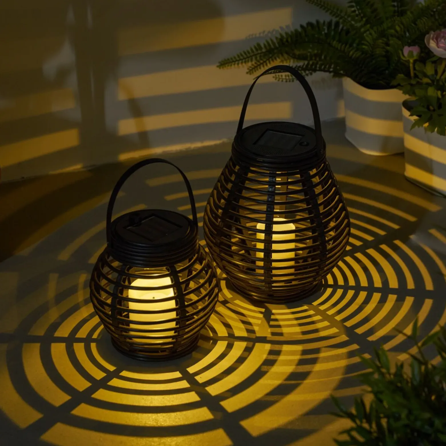 Pauleen Sunshine Glow Linterna solar LED, 2 piezas