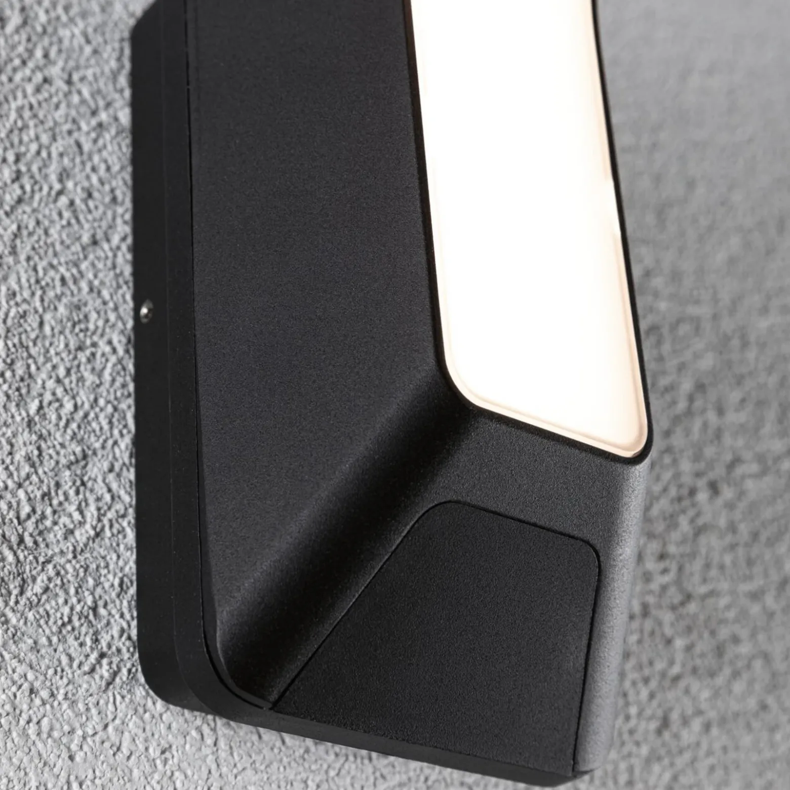 Paulmann Aplique de exterior LED Merano, sensor, antracita