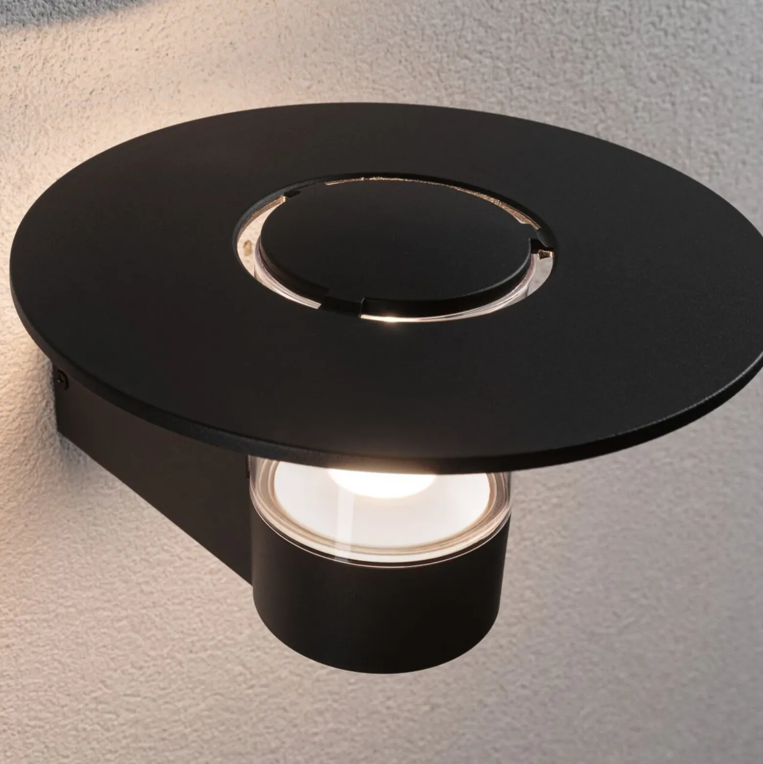 Paulmann Aplique de exterior LED Sienna, aluminio, sensor