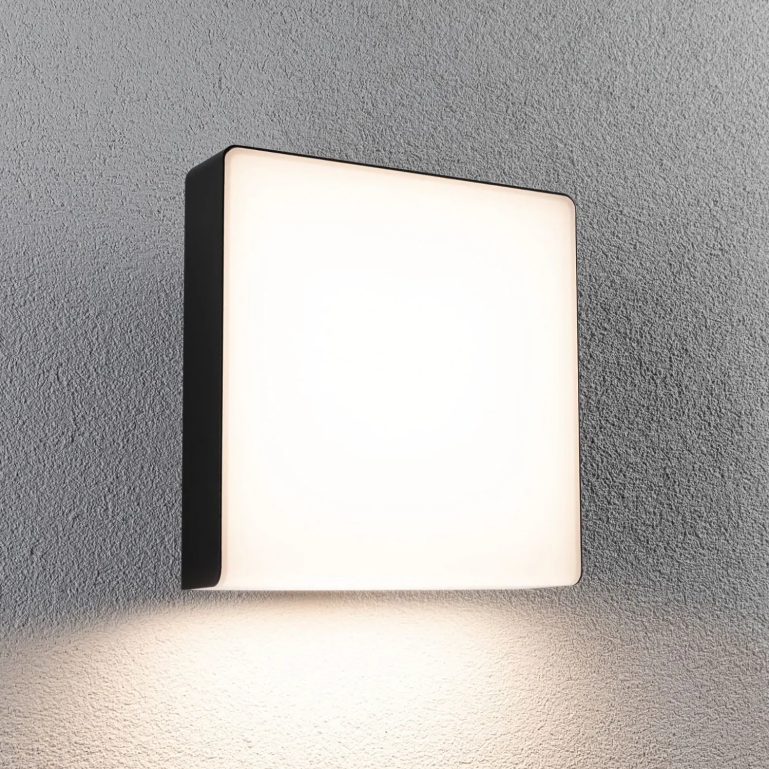 Paulmann Aplique de exterior LED Azalena, sensor, antracita