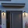 Paulmann Aplique de exterior LED Caissa, aluminio, sensor