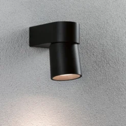 Paulmann Aplique de exterior LED Kimu, antracita, 3.000 K