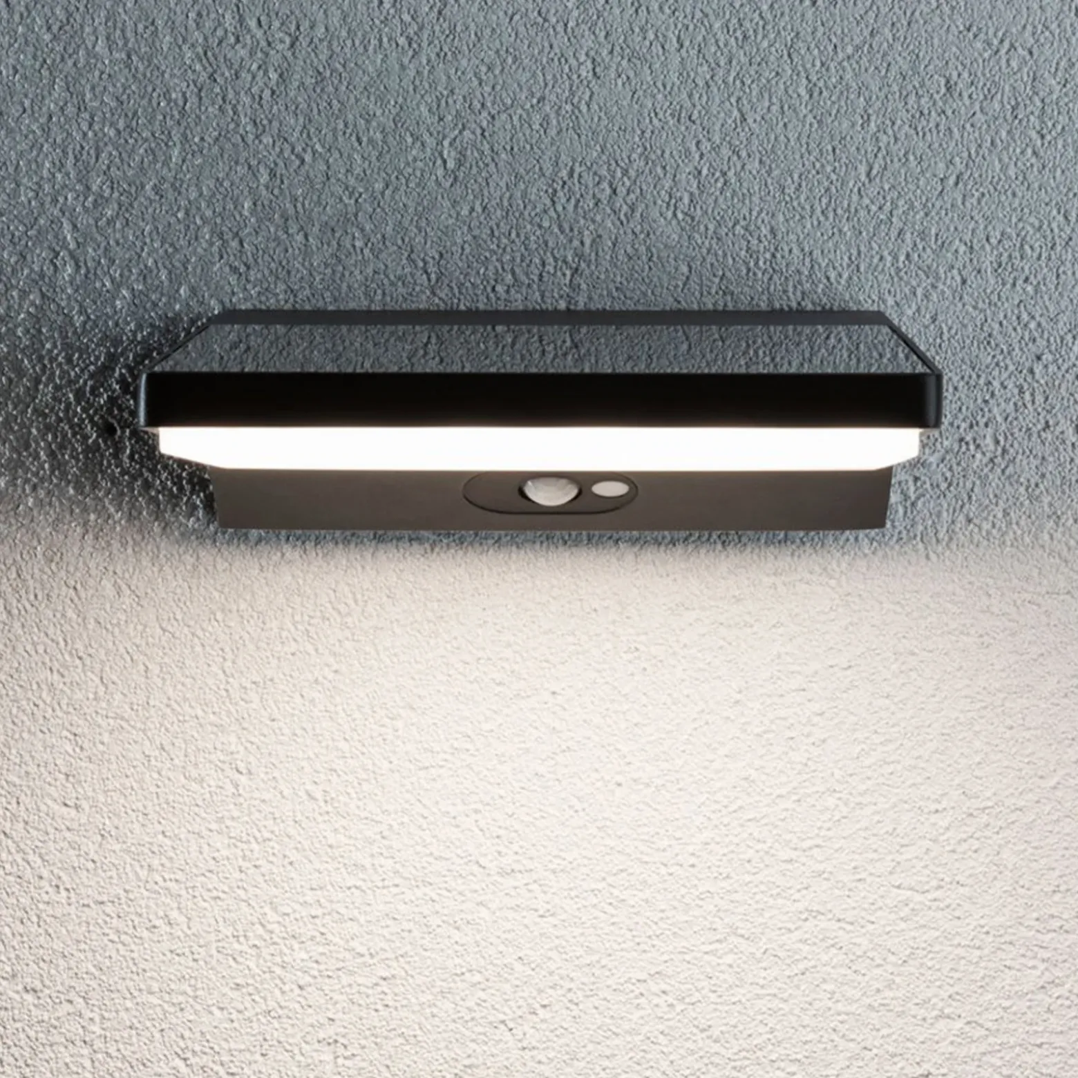 Paulmann Aplique de pared LED Ronas, sensor, profundidad 25