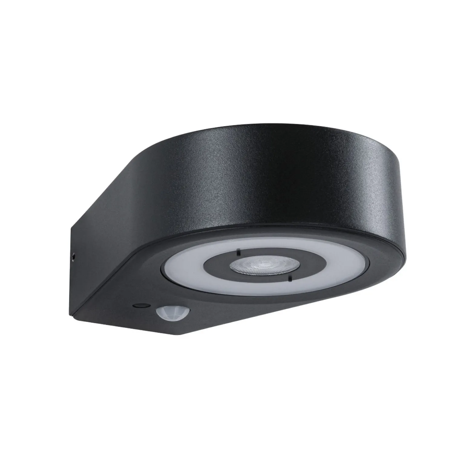 Paulmann aplique de pared LED con sensor Silma antracita 1 luz IP44