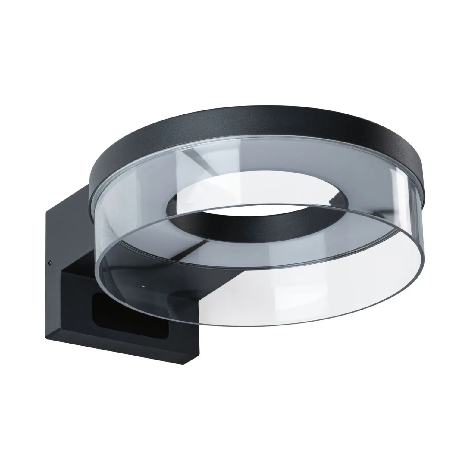 Paulmann aplique LED para exterior Capera, antracita, IP44