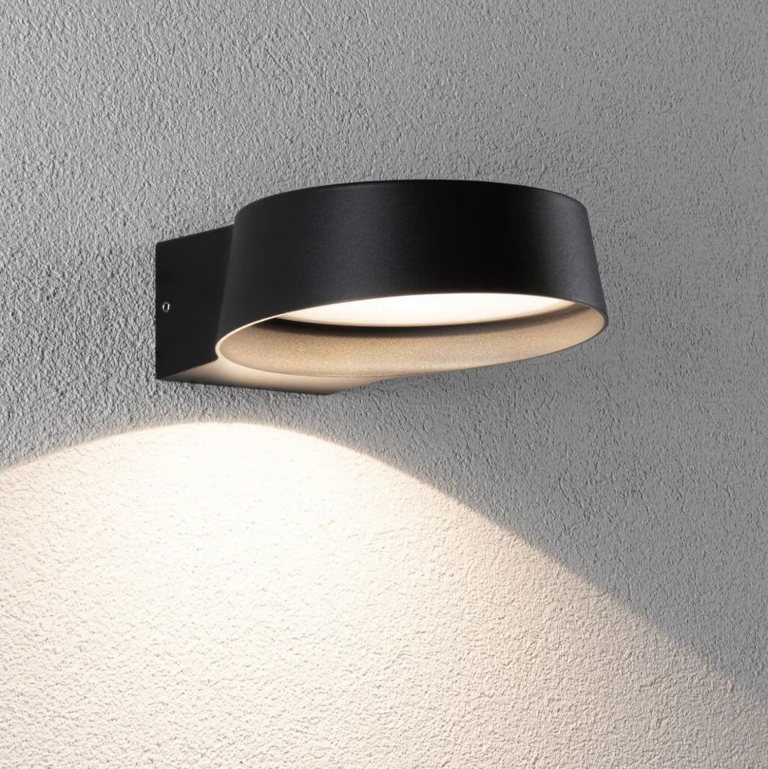 Paulmann Aplique LED para exterior Capea Grand antracita 16 cm IP44