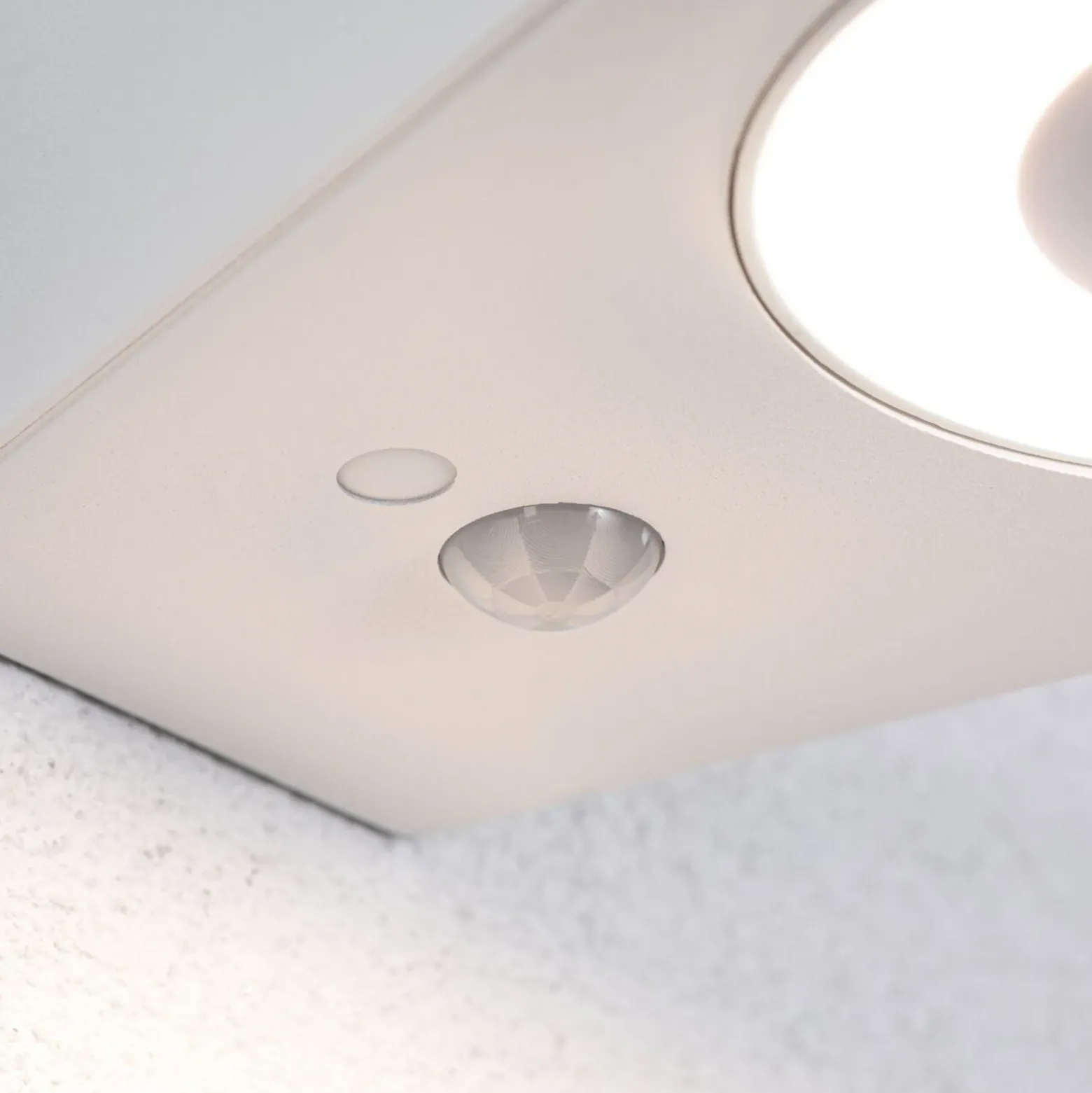 Paulmann aplique LED para exterior con sensor Silma blanco 1 luz IP44