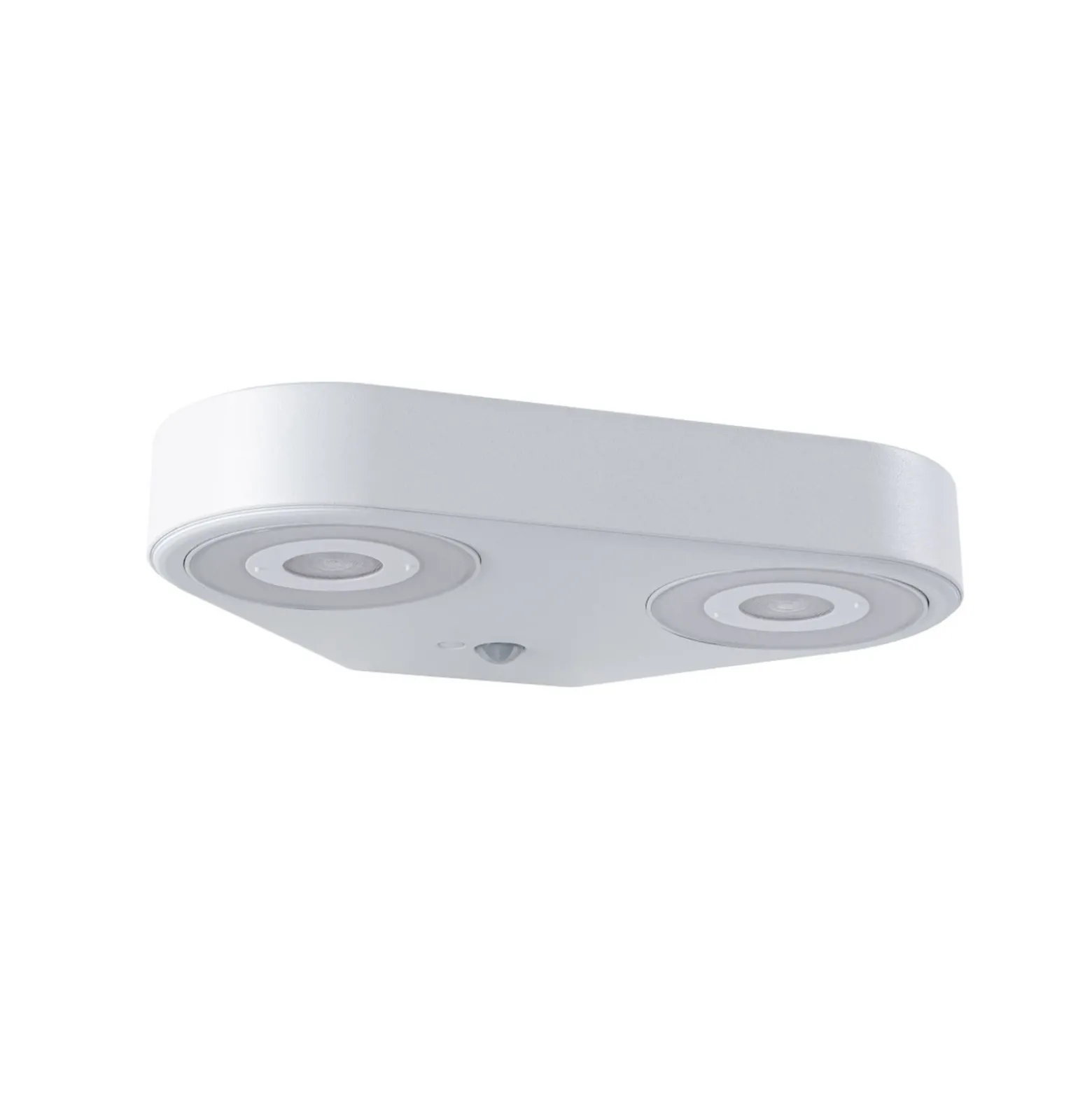 Paulmann aplique LED para exterior con sensor Silma blanco 2 luces IP44