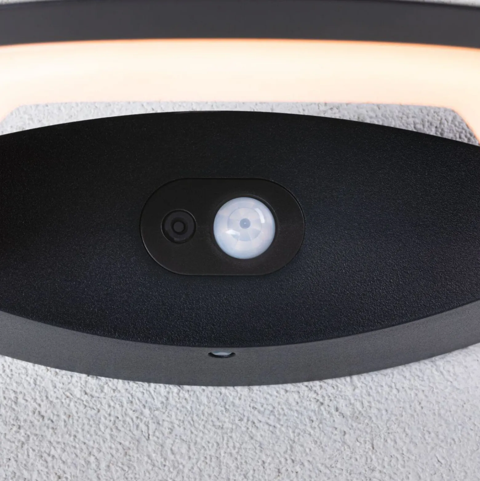 Paulmann aplique LED para exterior con sensor Akena, 2.200 K, antracita