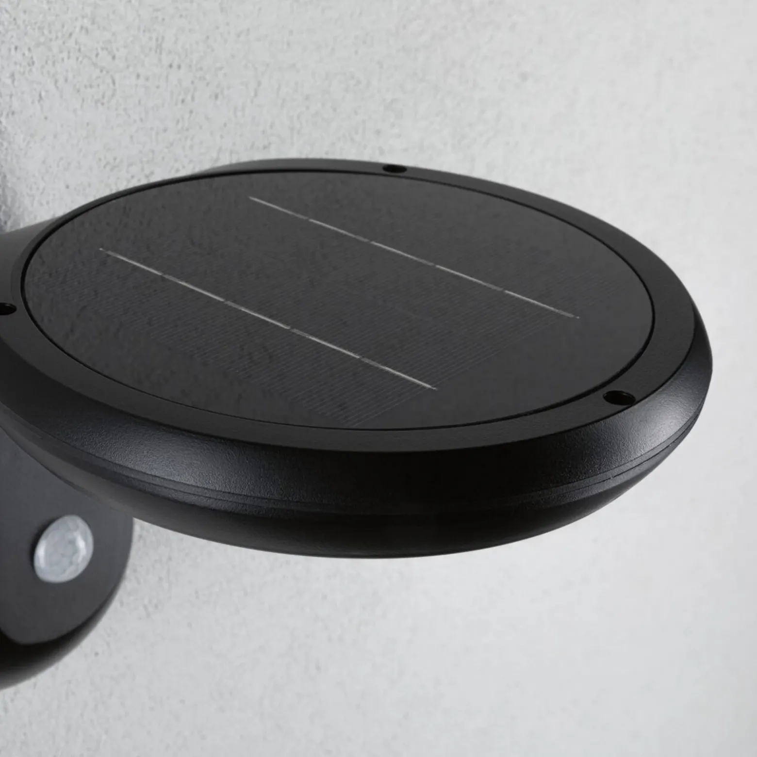Paulmann aplique LED para exterior Diskola, sensor, antracita