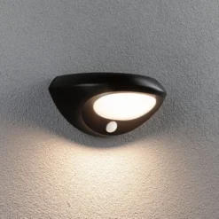 Paulmann aplique LED para exterior con sensor solar Sorova, antracita