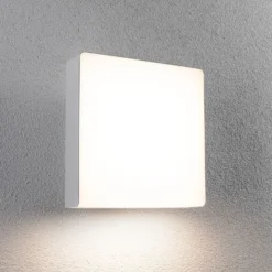 Paulmann aplique LED para exterior Azalena, sensor, blanco