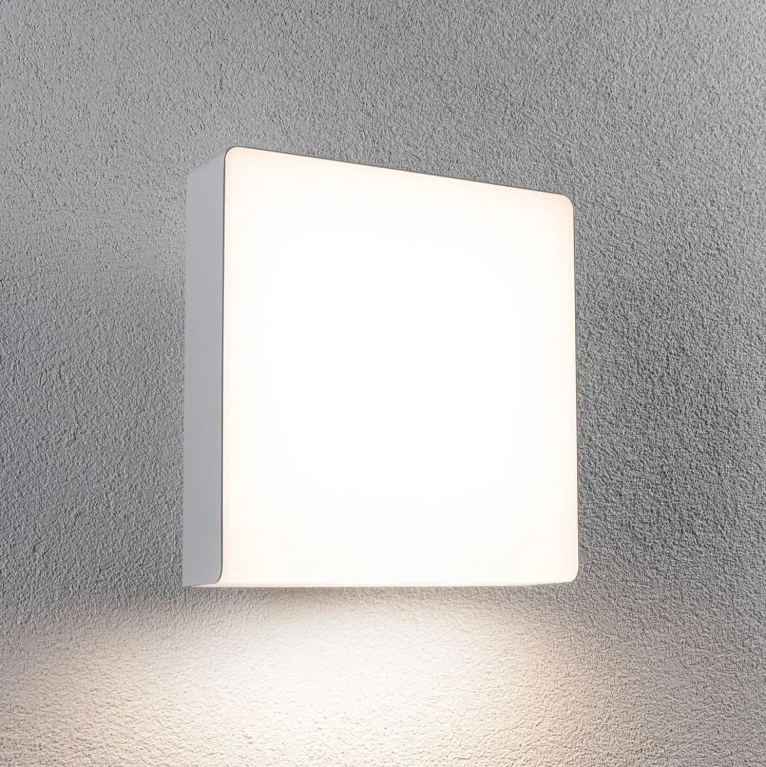 Paulmann aplique LED para exterior Azalena, sensor, blanco