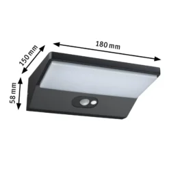 Paulmann 94335 aplique LED solar profundidad 15