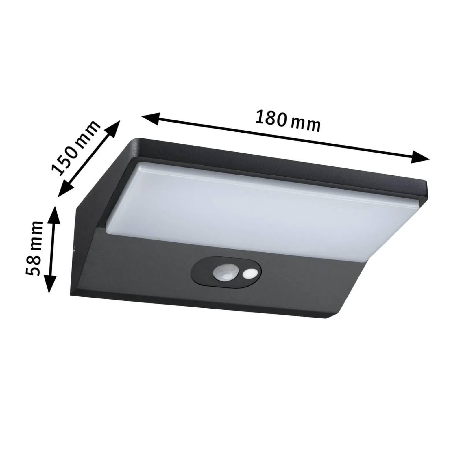 Paulmann 94335 aplique LED solar profundidad 15