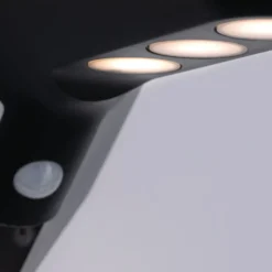 Paulmann aplique LED solar Soley antracita
