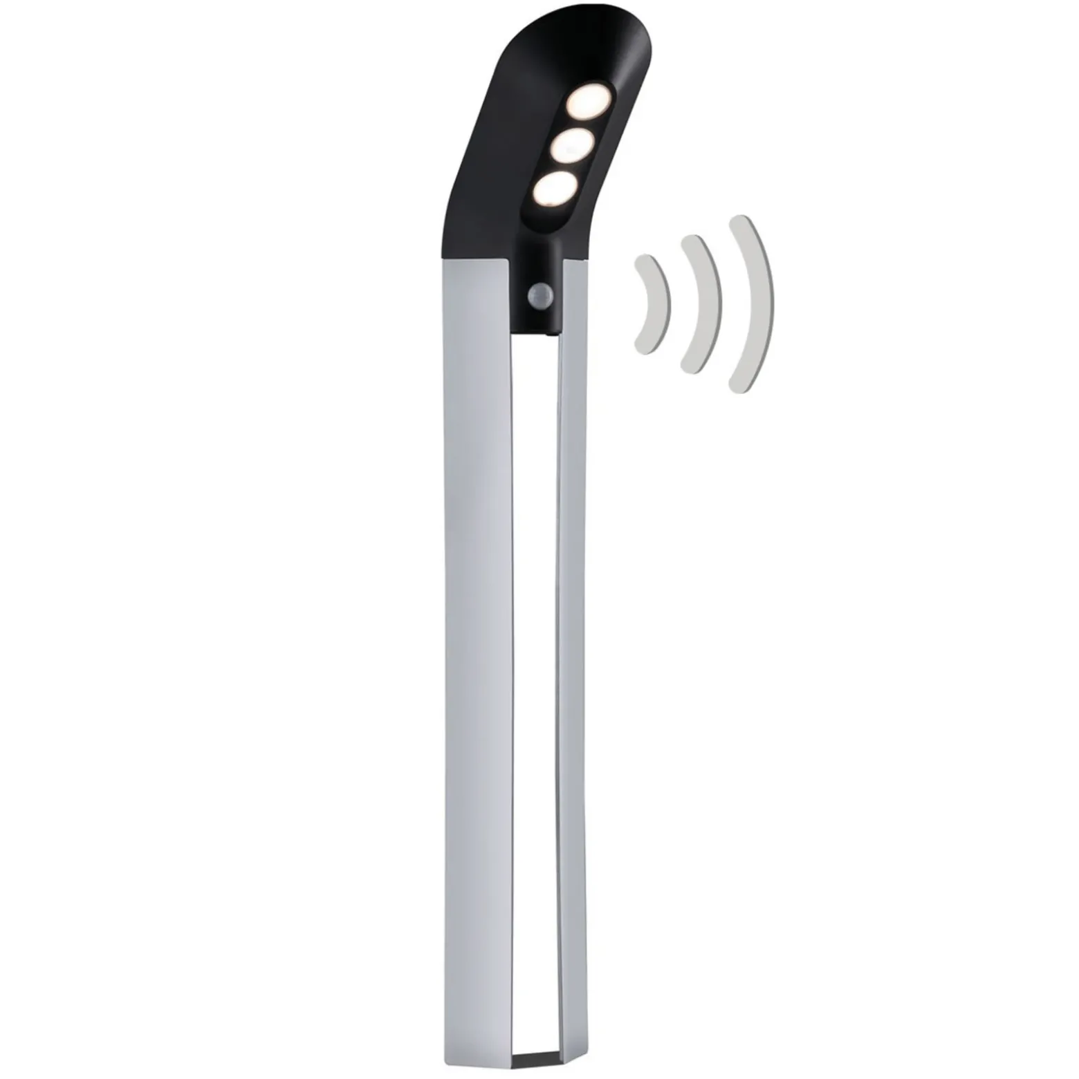 Paulmann bolardo LED solar Soley antracita
