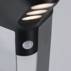 Paulmann bolardo LED solar Soley antracita