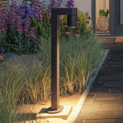Paulmann Bolardo luminoso LED Kimu 1, antracita, 3.000 K