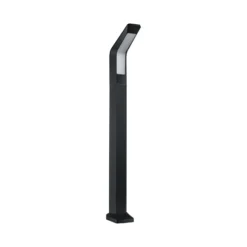 Paulmann Bolardo luminoso LED Merano, sensor, aluminio, antracita