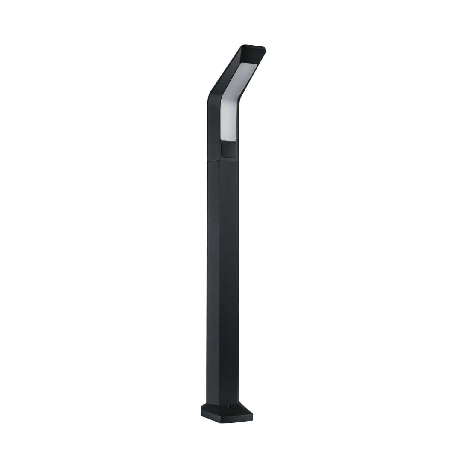 Paulmann Bolardo luminoso LED Merano, sensor, aluminio, antracita