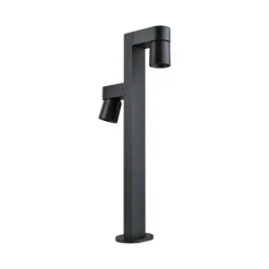 Paulmann bolardo luminoso LED Kimu 2, antracita, 2 luces, 3.000 K