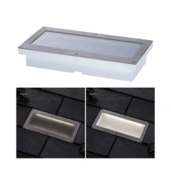 Paulmann Brick lámpara de suelo LED empotrable, 10x20cm