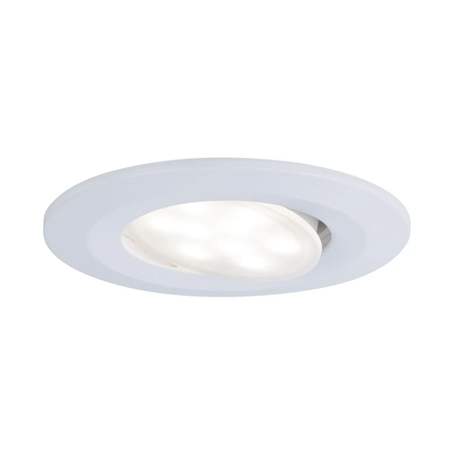 Paulmann Calla, blanco, atenuable, orientable, 4000 K, 9 cm, juego de 3 unidades