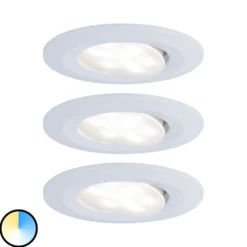 Paulmann Calla, blanco, con interruptor de encendido/apagado y orientable, CCT,
