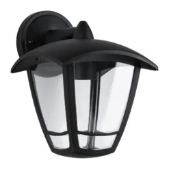 Paulmann Classic curved aplique exterior, abajo