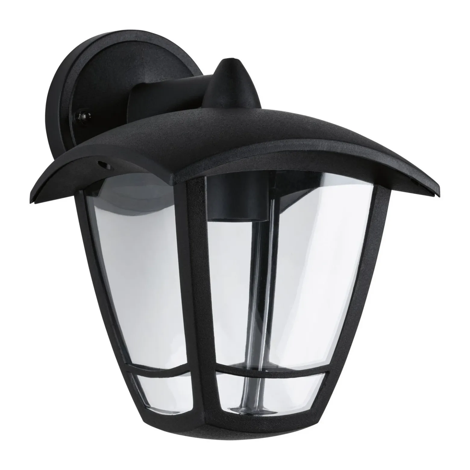 Paulmann Classic curved aplique exterior, abajo