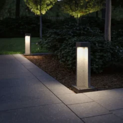 Paulmann Concrea baliza LED, altura 45 cm