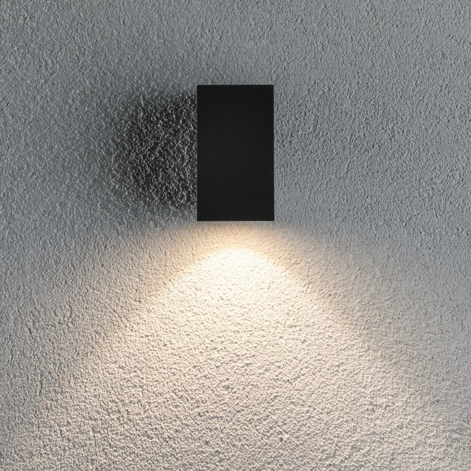 Paulmann Flame aplique 1 luz 10,3cm antracita