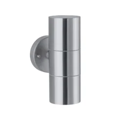Paulmann Flame aplique para exterior 2 luces acero inoxidable