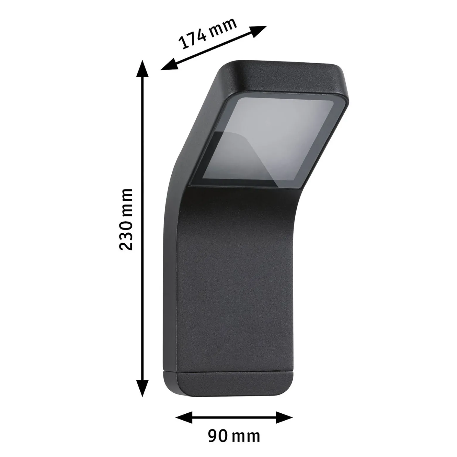 Paulmann Kulma Aplique de exterior LED