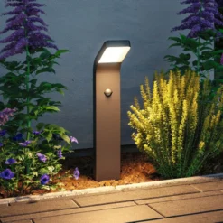Paulmann Kulma Bolardo luminoso LED con sensor