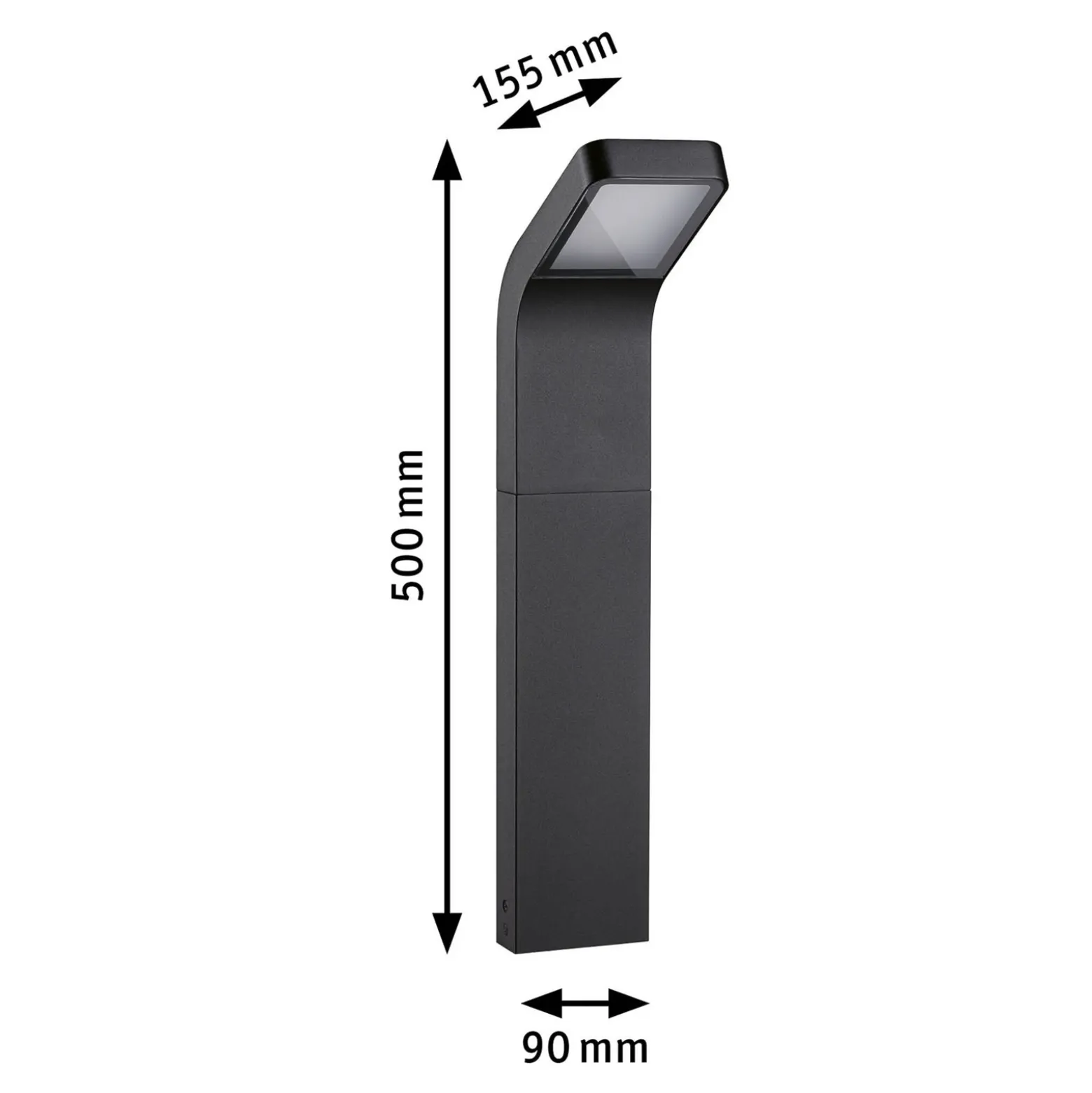 Paulmann Kulma bolardo luminoso LED