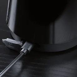 Paulmann lámpara de mesa LED recargable Onzo, negra, plástico, IP44