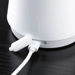 Paulmann lámpara de mesa LED recargable Onzo, blanca, plástico, IP44