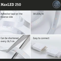 Paulmann MaxLED 250 tira IP44 luz diurna 1m