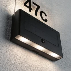 Paulmann Neda aplique LED con número de casa solar