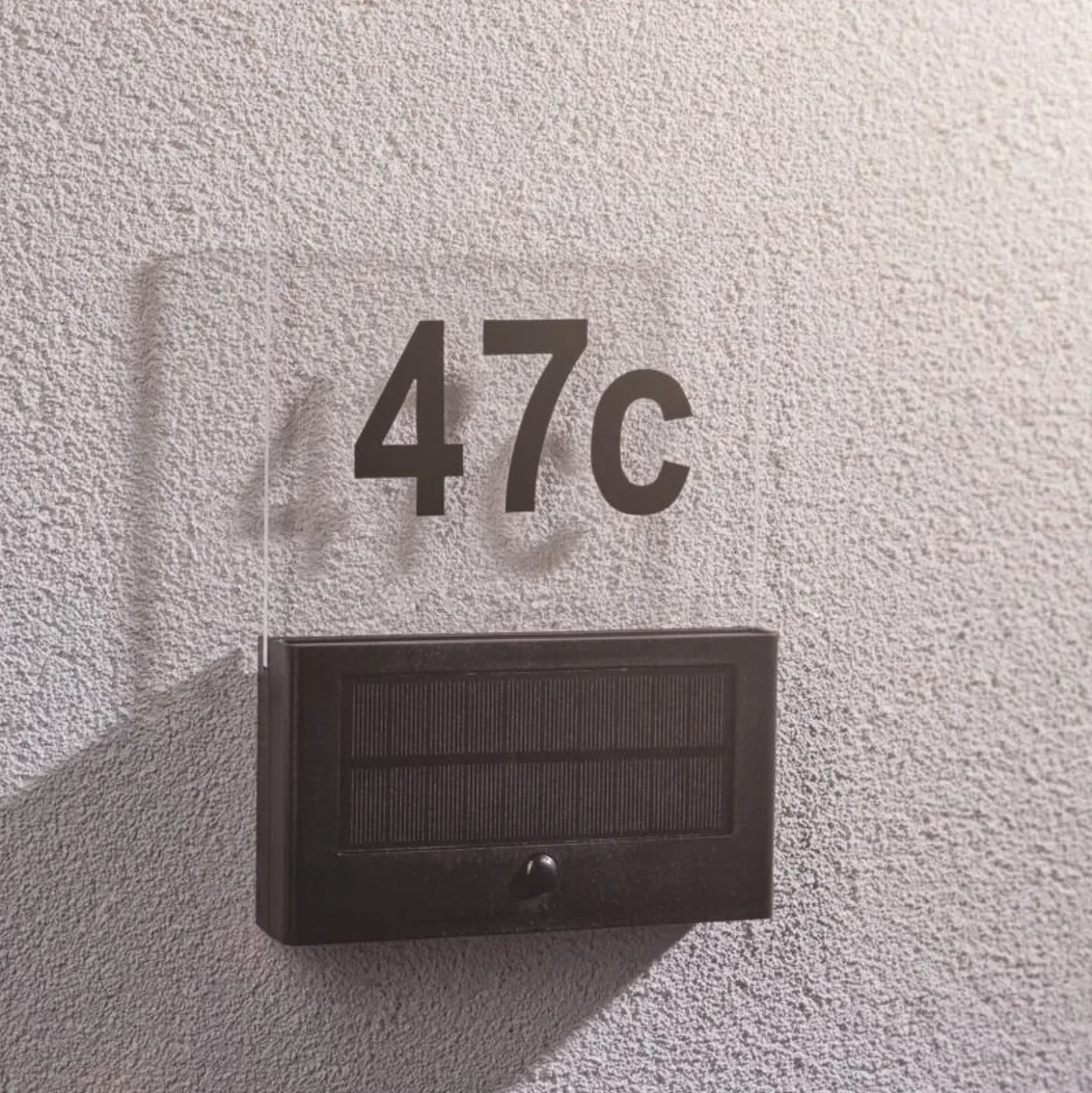 Paulmann Neda aplique LED, número de casa solar