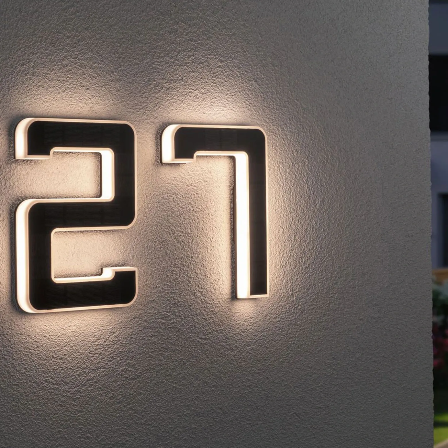 Paulmann número de casa LED solar 9