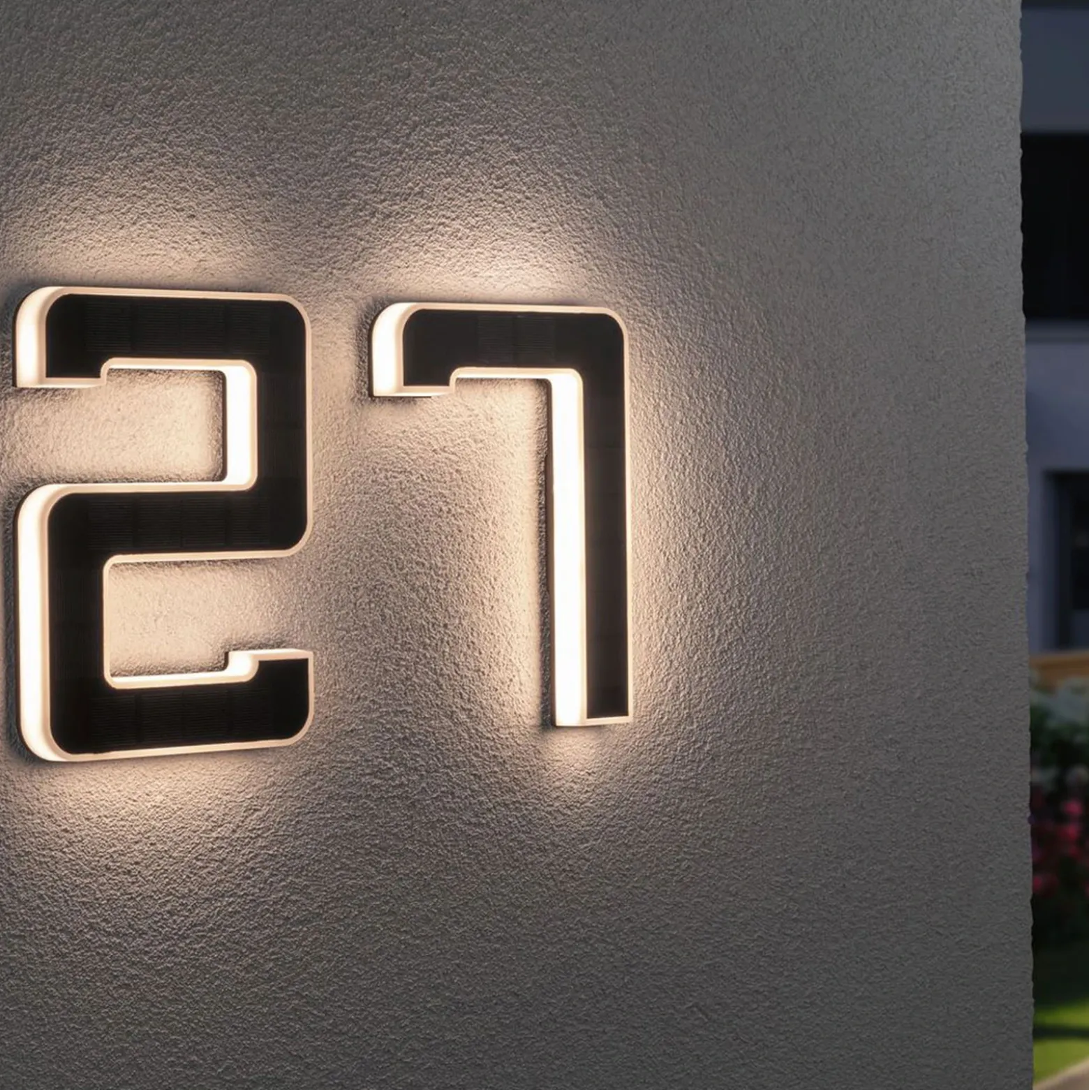 Paulmann número de casa LED solar 2
